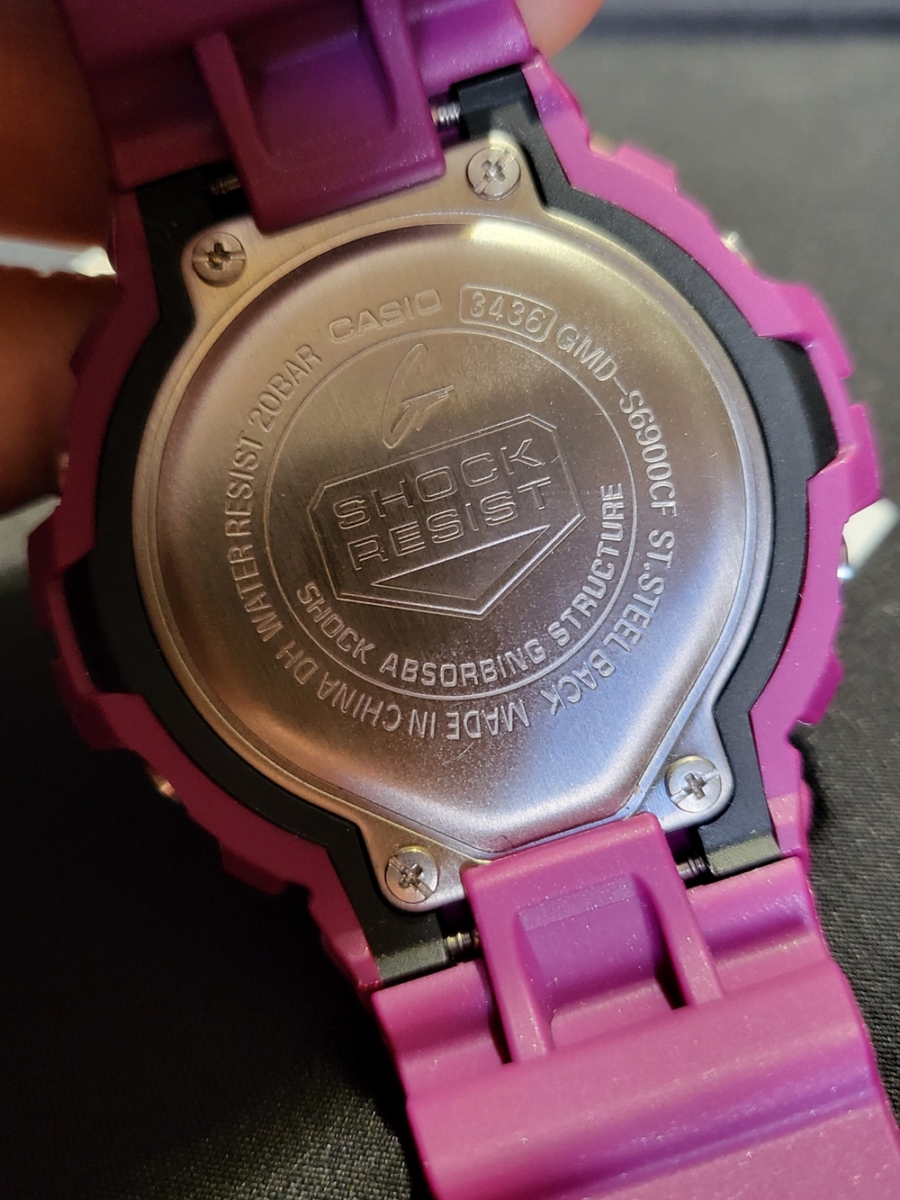 G-Shock GMD-S6900CF Pink Camo Digital Watch - Picture 7 of 8